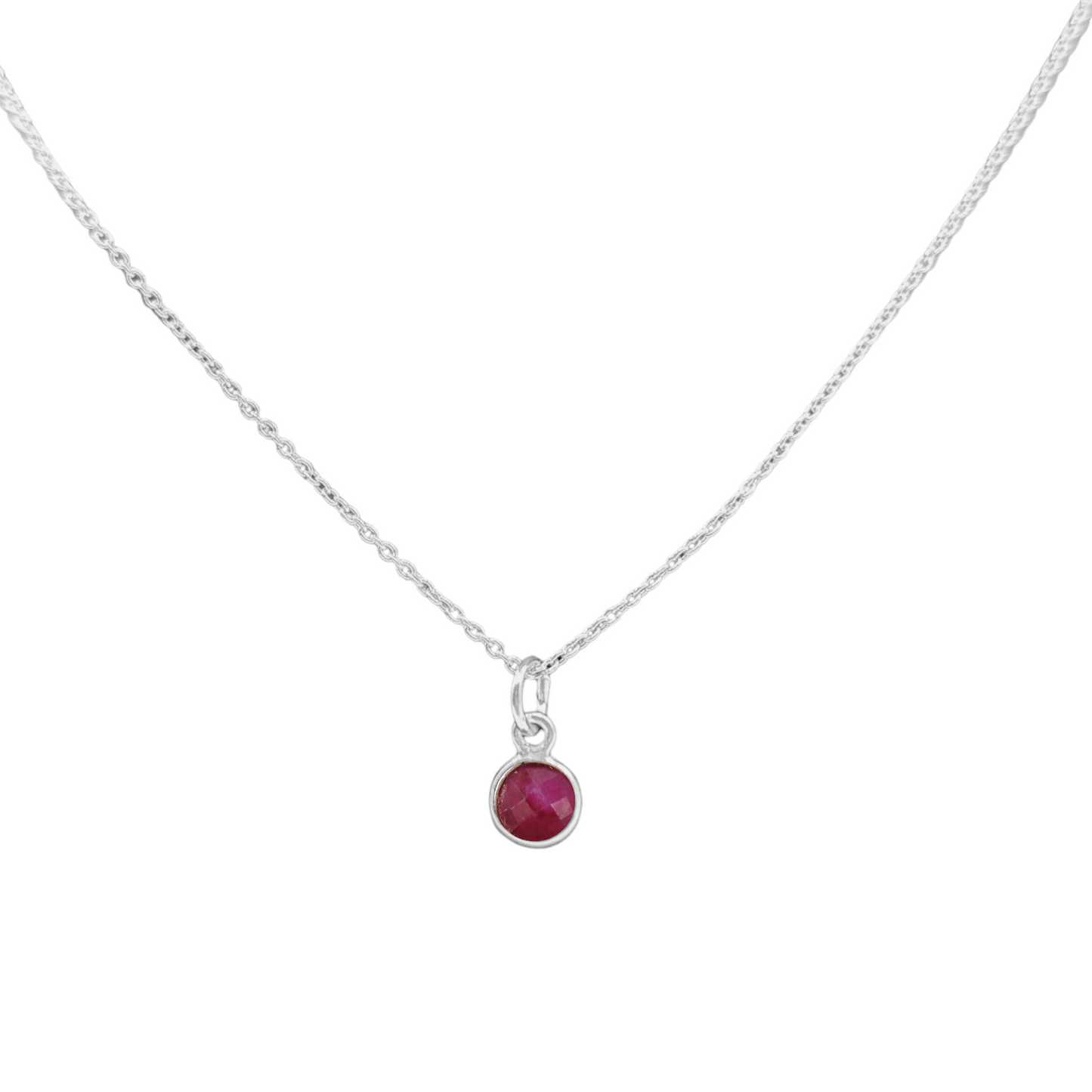 Silver birthstone additional charms