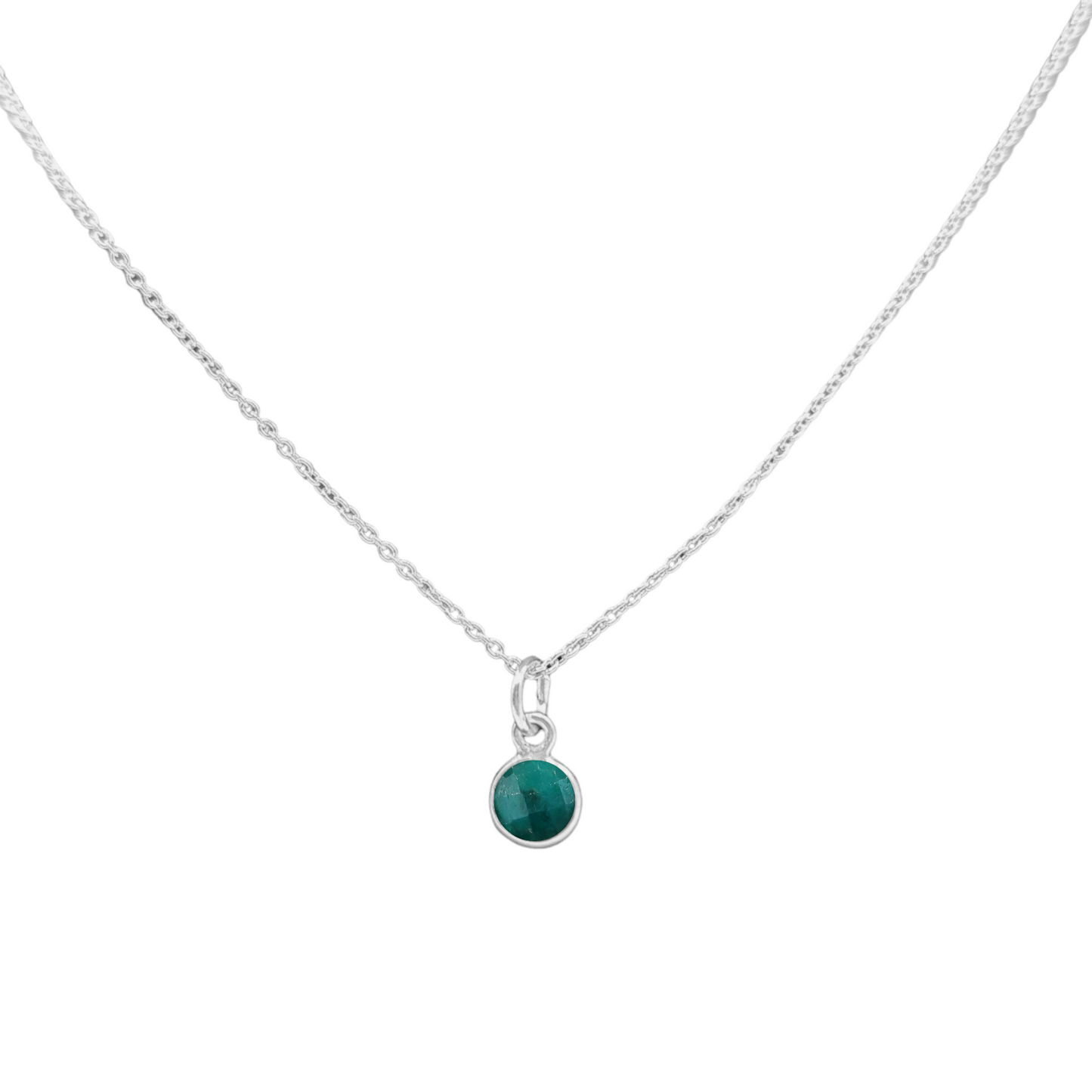 Silver birthstone additional charms