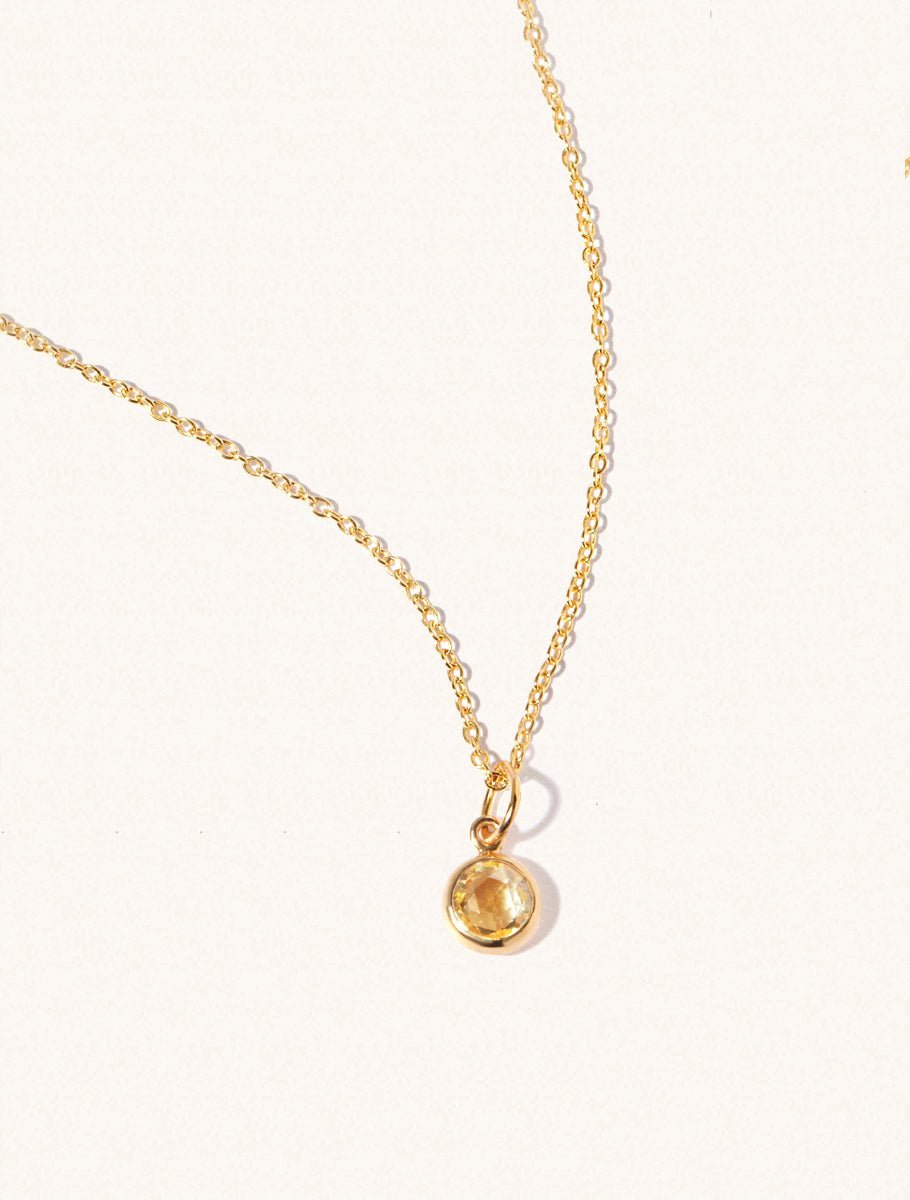 Gold birthstone additional charms - M. Elizabeth Jewellery