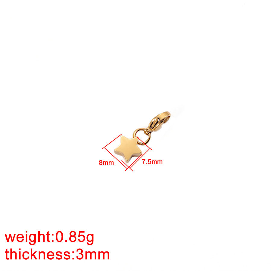 Mini star charm