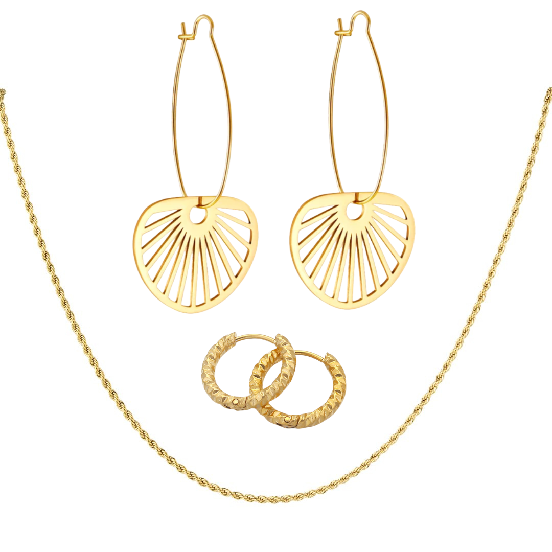 Gold capsule collection set