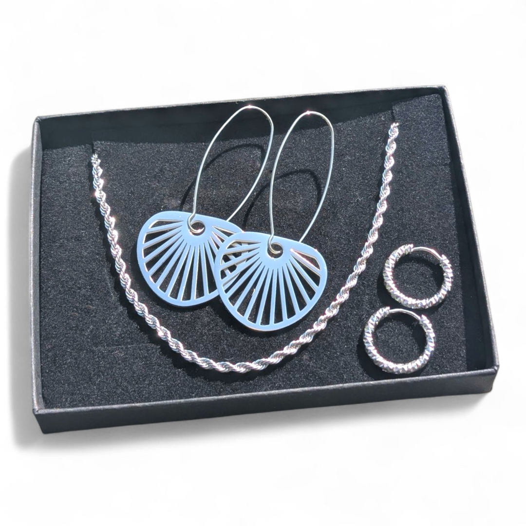 Silver capsule collection set
