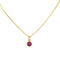 Gold necklace 