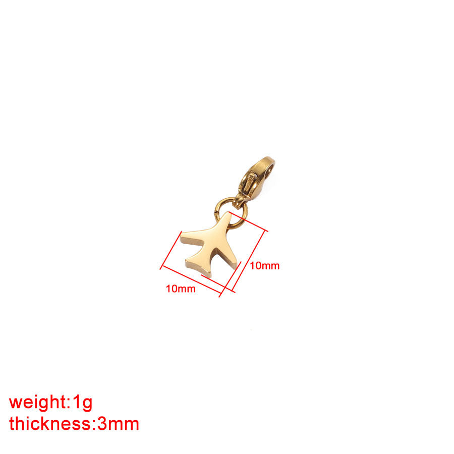 Mini aeroplane charm