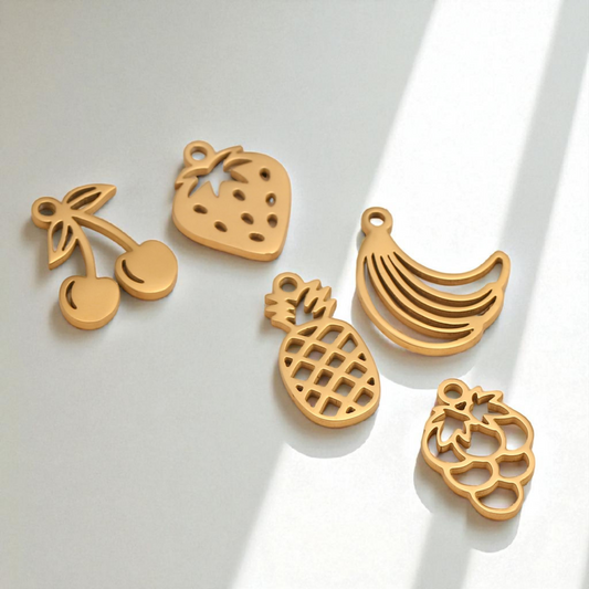 Fruit charm set