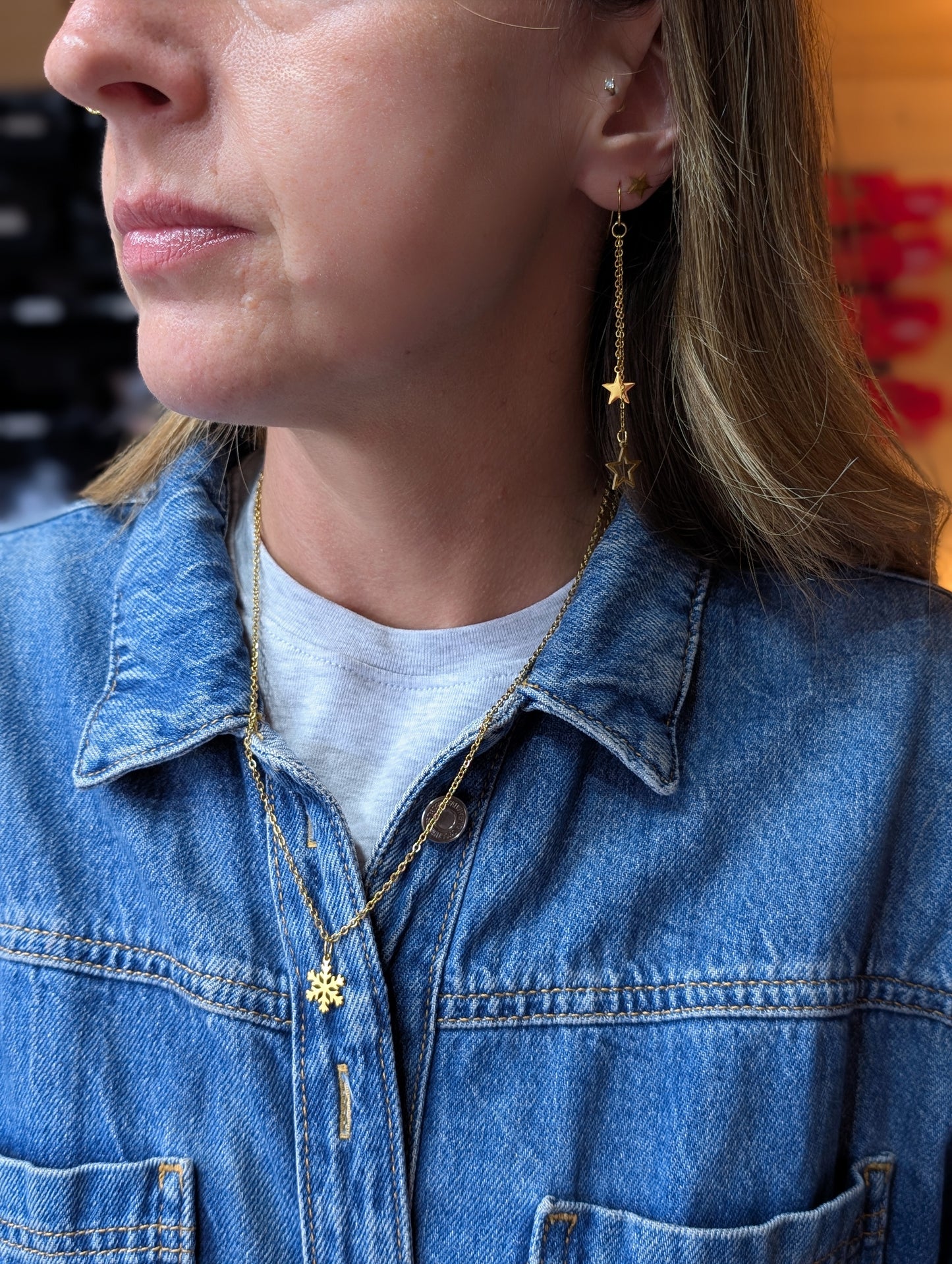 Gold Christmas capsule collection set