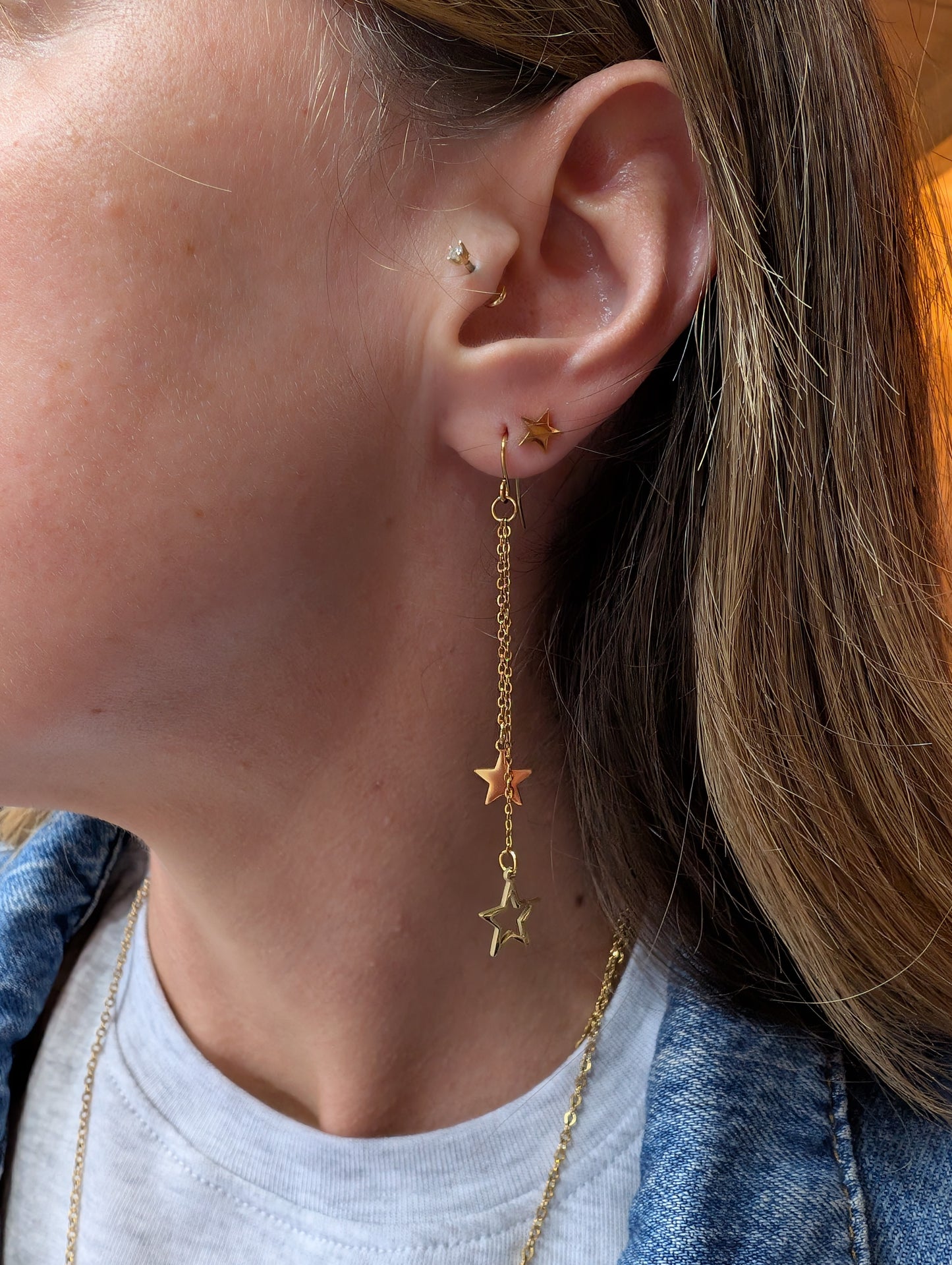 Gold Christmas capsule collection set