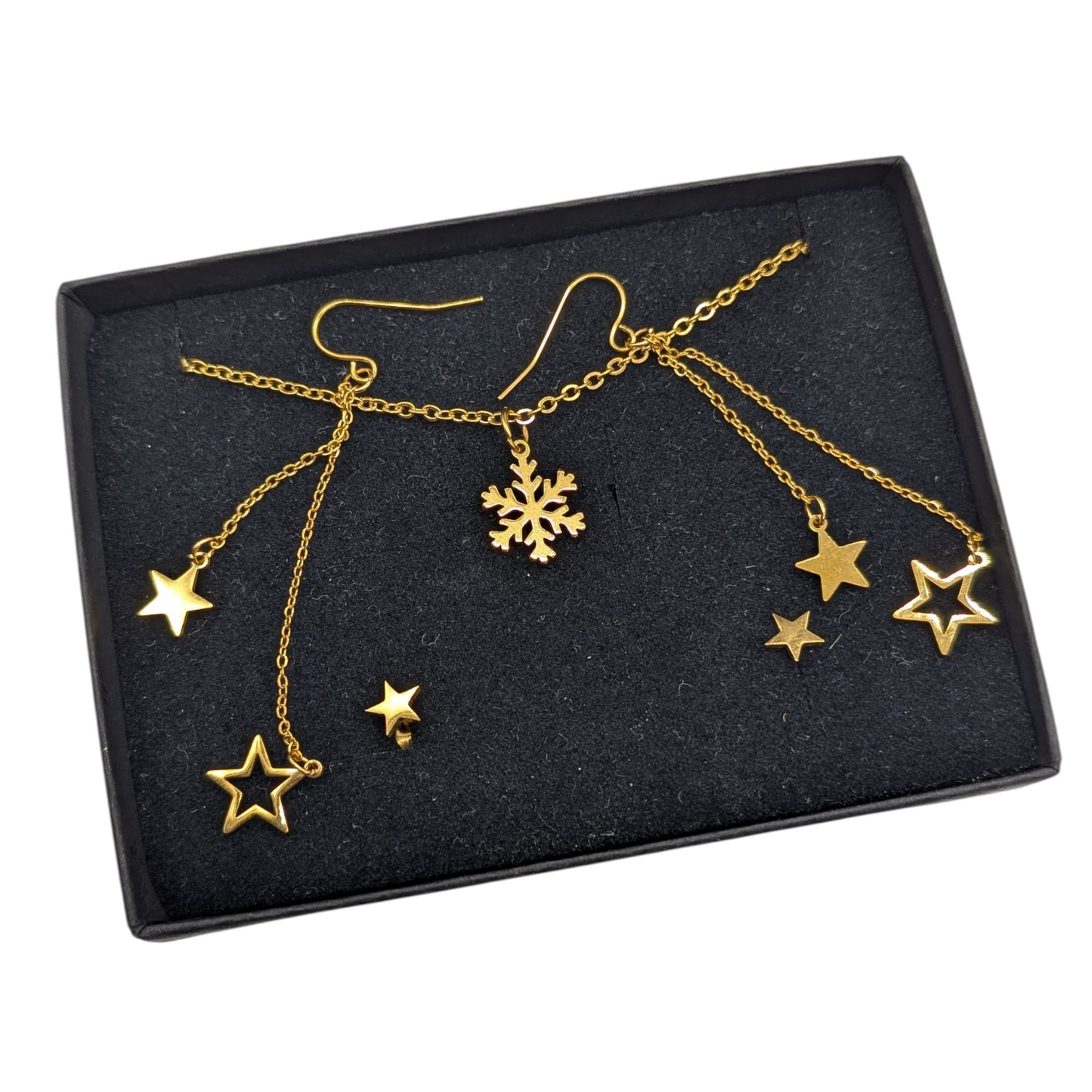 Gold Christmas capsule collection set