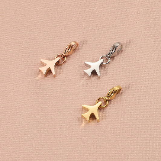 Mini aeroplane charm