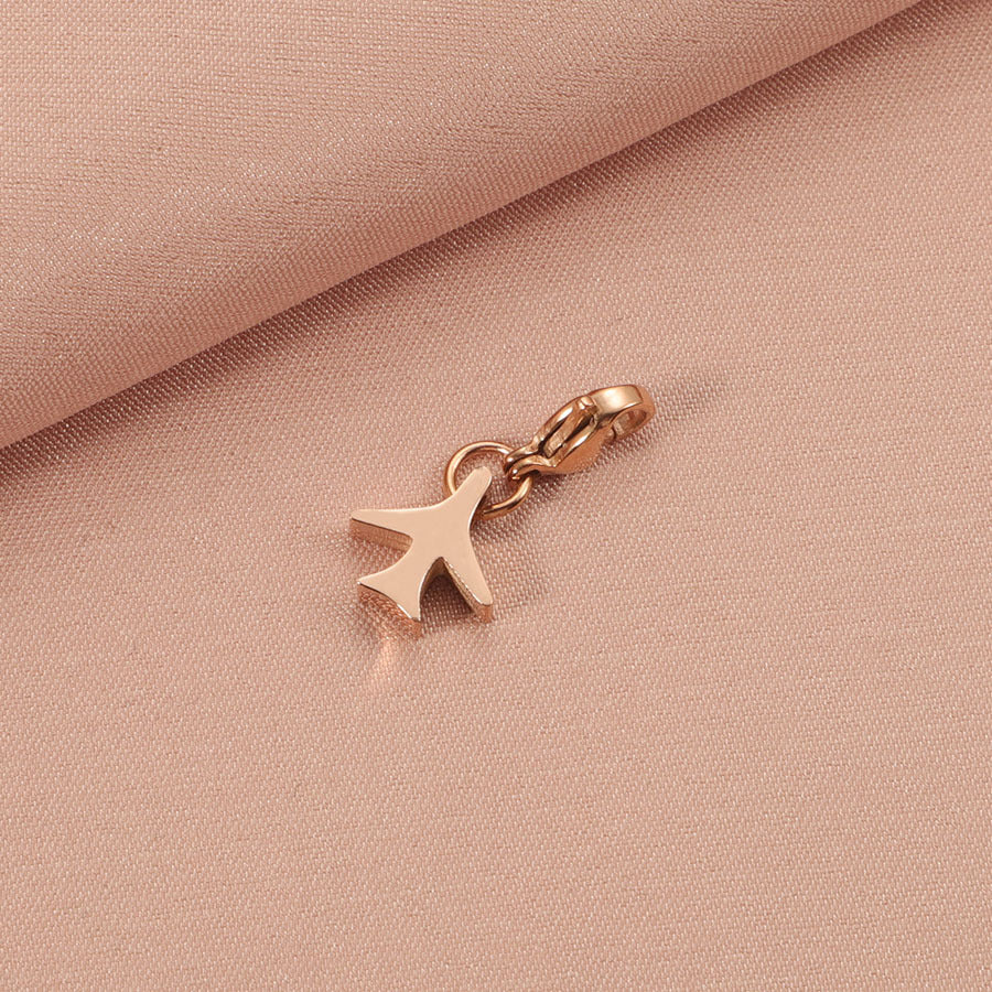 Mini aeroplane charm